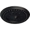 Ekena Millwork Foster Shell Ceiling Medallion (Fits Canopies up to 9 5/8"), Hnd-Painted Steel Gray, 15 3/4"OD x 2"P CM15FOSGS - alternate 4